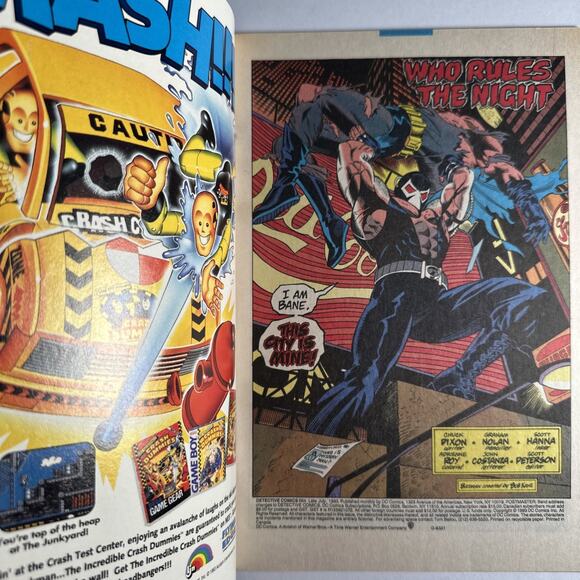 Detective Comics 664 1993 Signed by Chuck Dixon DC Comics NM near mint - Picture 6 of 8